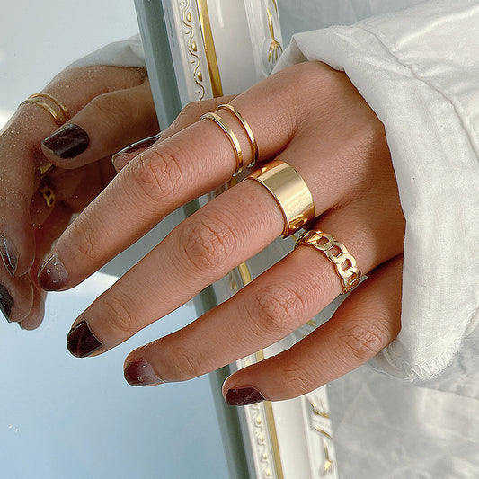 Gold Ring Set